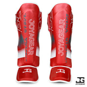 Joya Evolution Shin Guards Red