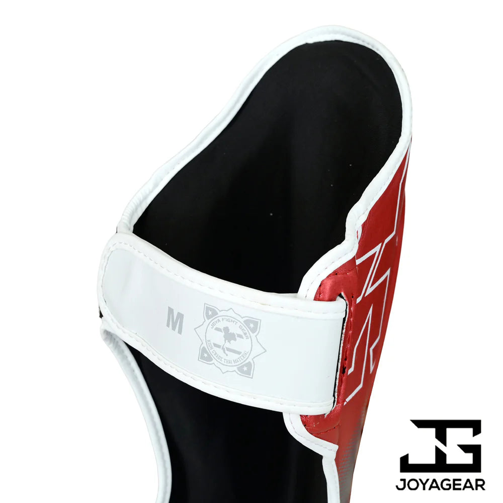 Joya Evolution Shin Guards Red