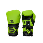 Joyagear Performance Lace Up Boxing Gloves Lime Green