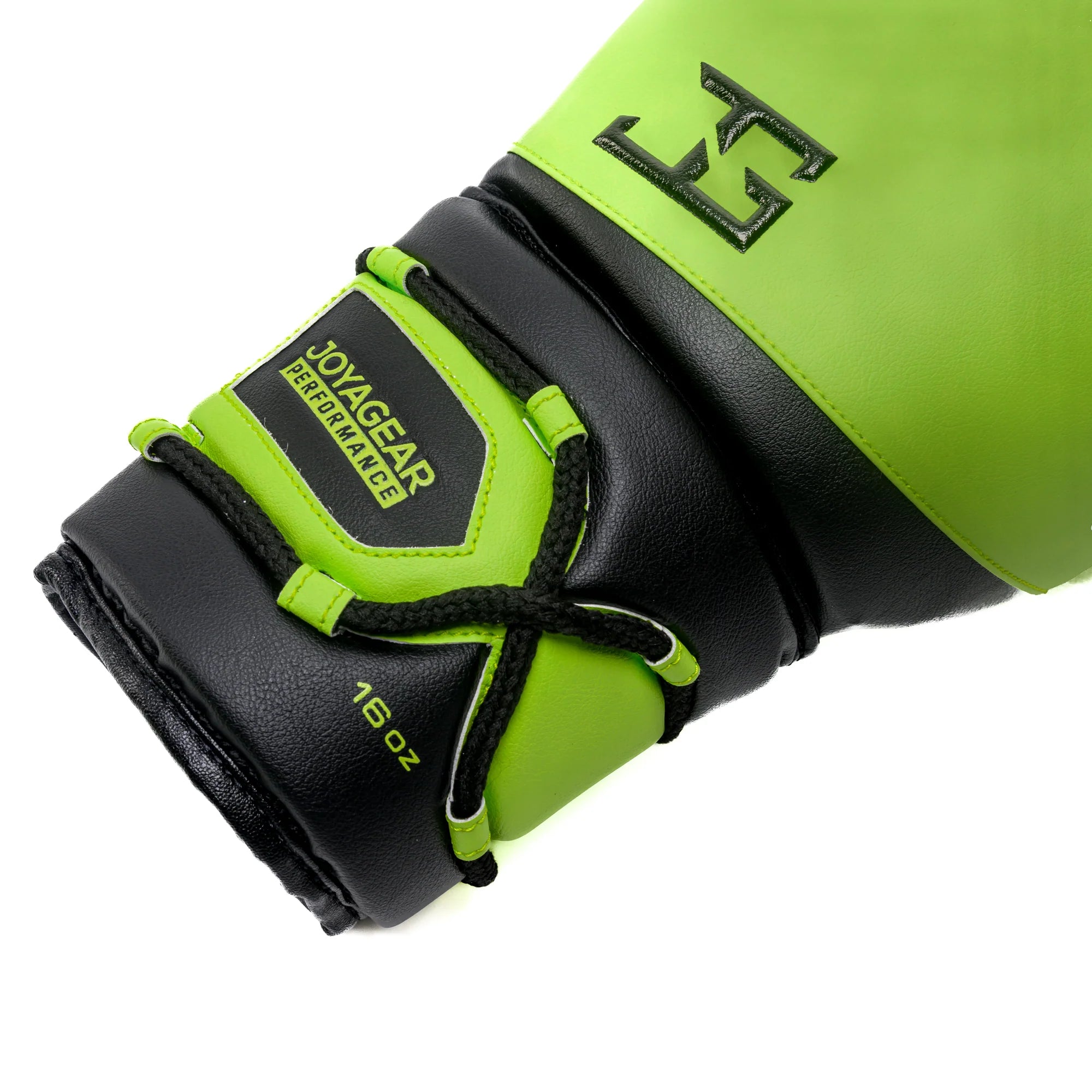 Joyagear Performance Lace Up Boxing Gloves Lime Green
