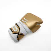 Joyagear Performance Lace Up Boxing Gloves Gold