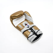Joyagear Performance Lace Up Boxing Gloves Gold
