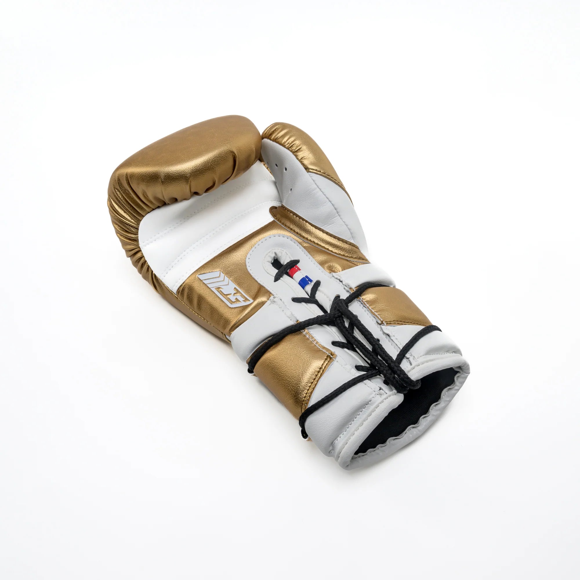 Joyagear Performance Lace Up Boxing Gloves Gold