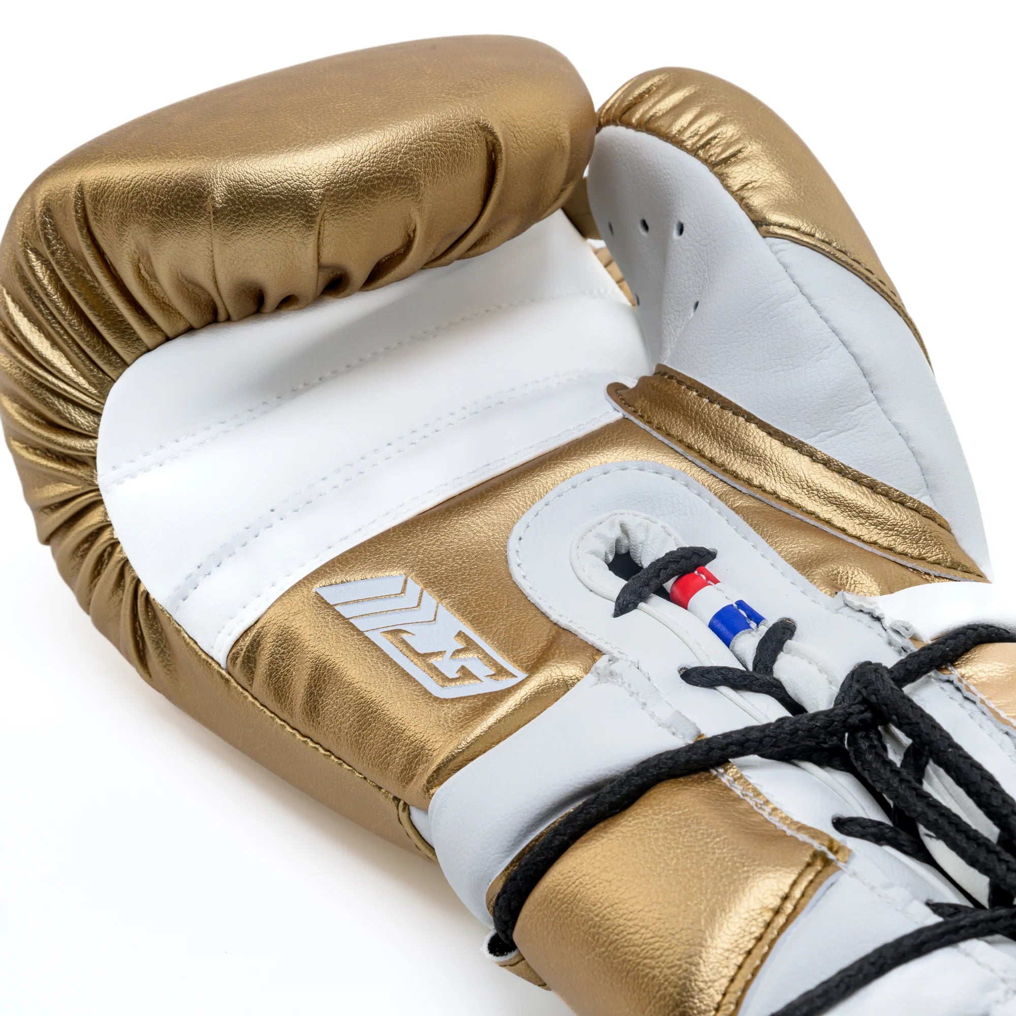 Joyagear Performance Lace Up Boxing Gloves Gold