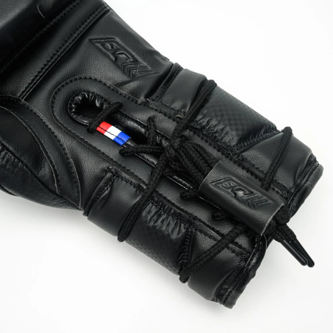 Joyagear Performance Lace Up Boxing Gloves Black