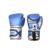 Joyagear Performance Lace Up Boxing Gloves Blue