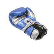 Joyagear Performance Lace Up Boxing Gloves Blue