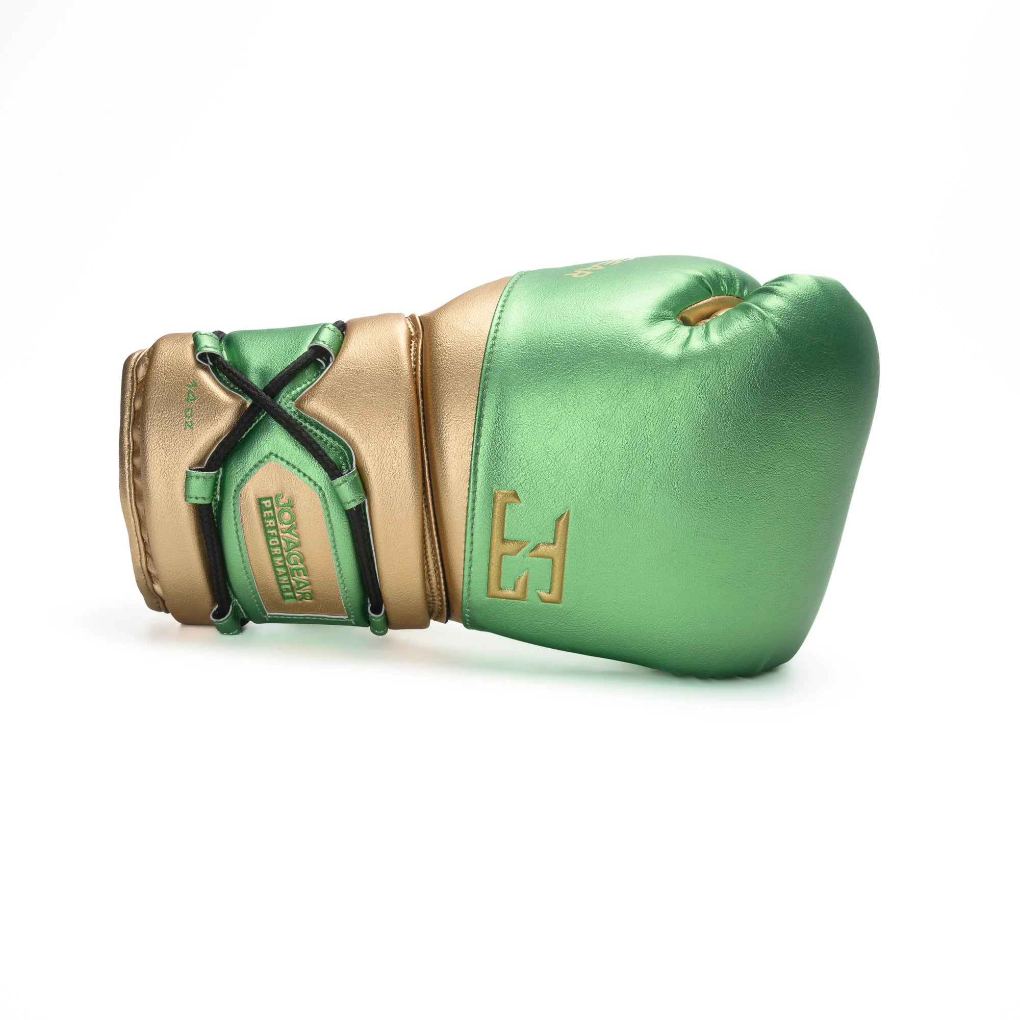 Joyagear Performance Lace Up Boxing Gloves Green
