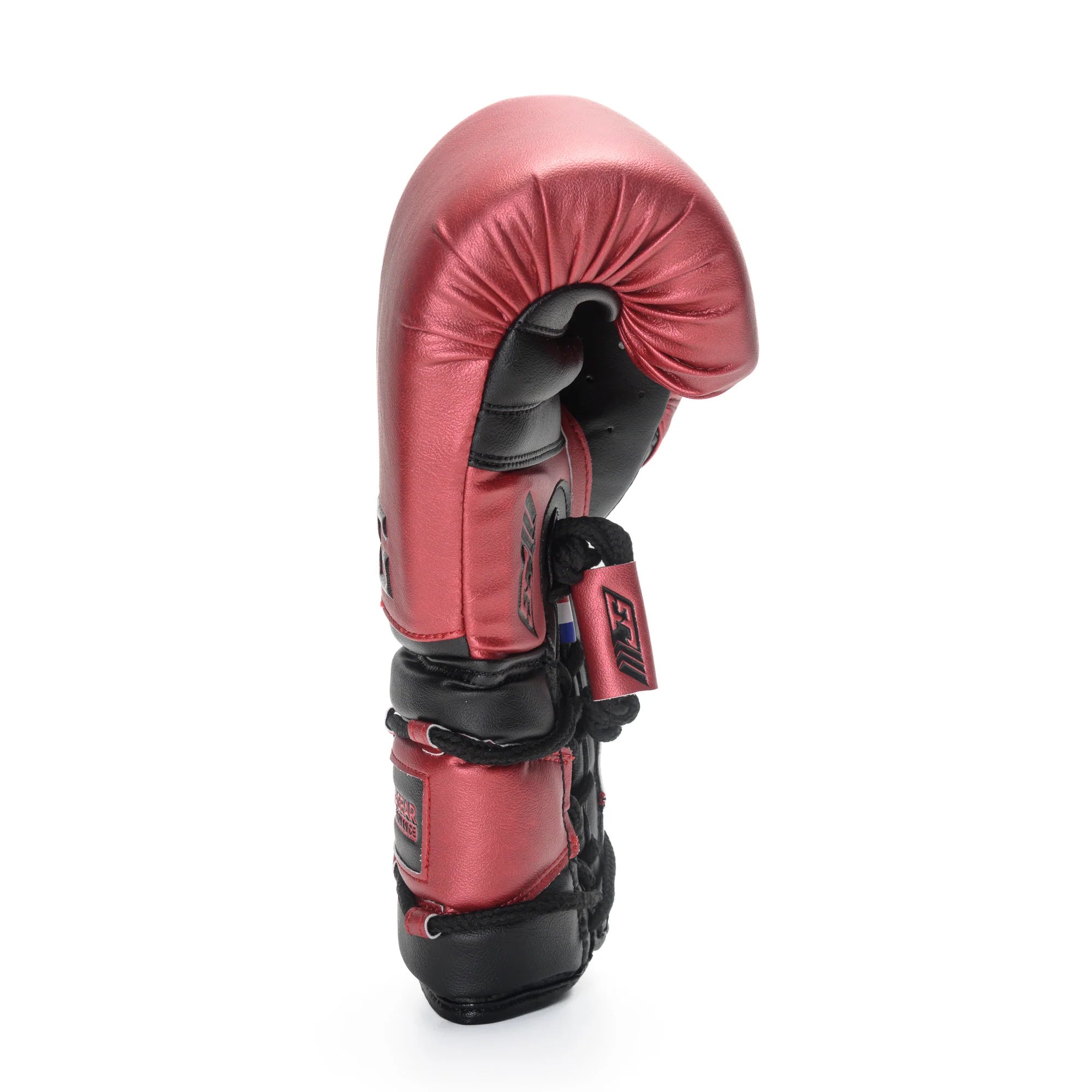 Joyagear Performance Lace Up Boxing Gloves Red