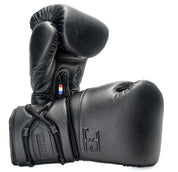 Joyagear Performance Lace Up Boxing Gloves Black