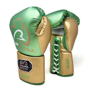 Rival RS100 Professional Sparring Gloves Green/Gold