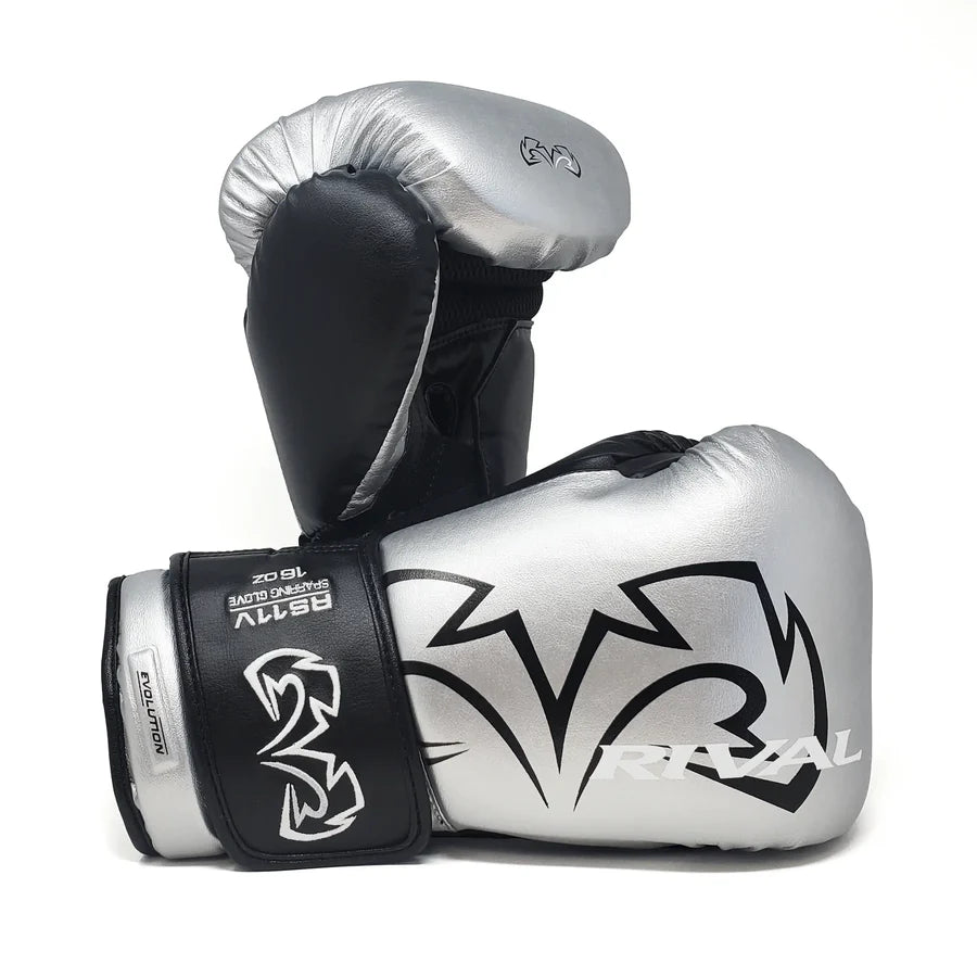 Rival RS11V Evolution Sparring Gloves Silver