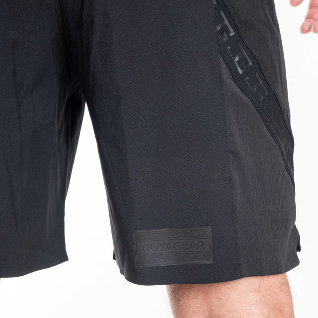 Joya 2-1 short with Half Leggings - Black/Black