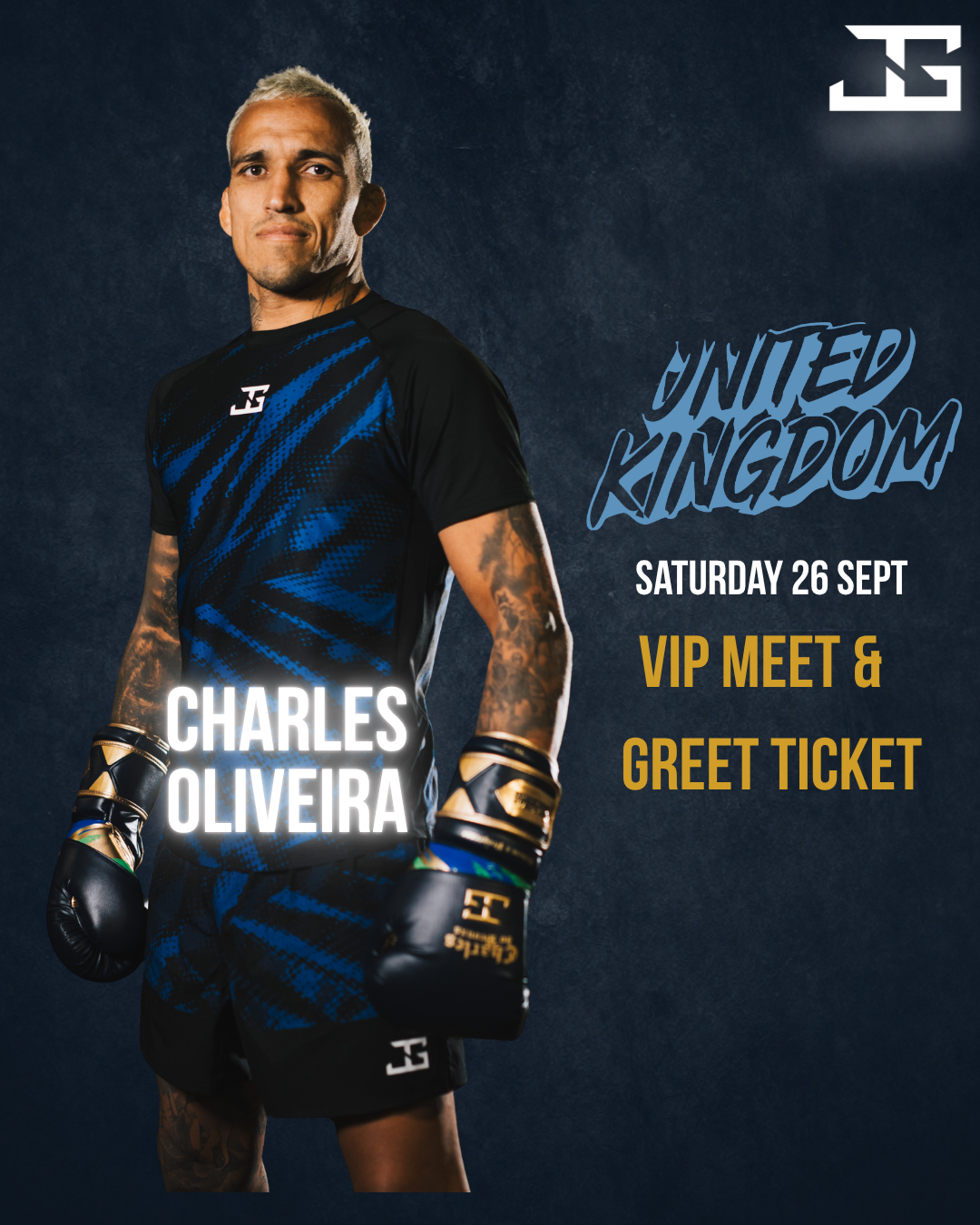 Joyagear x Charles Oliveira - VIP Meet & Greet BIRMINGHAM