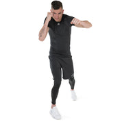 Joya Rashguard Half Sleeve - Black/white