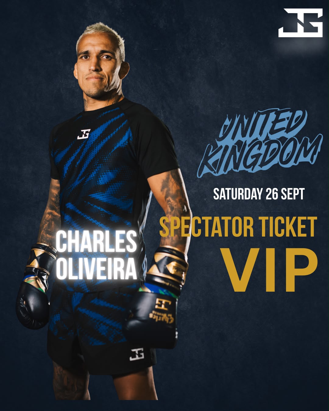 Joyagear x Charles Oliveira - VIP Spectator LONDON