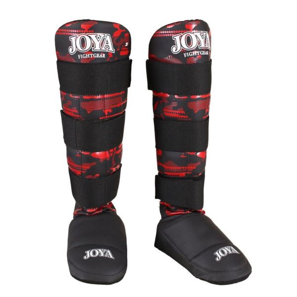 Joya Camo V2 Shinguards red