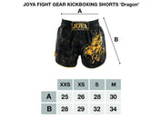 Joyagear Kickboxing Short - Dragon - White