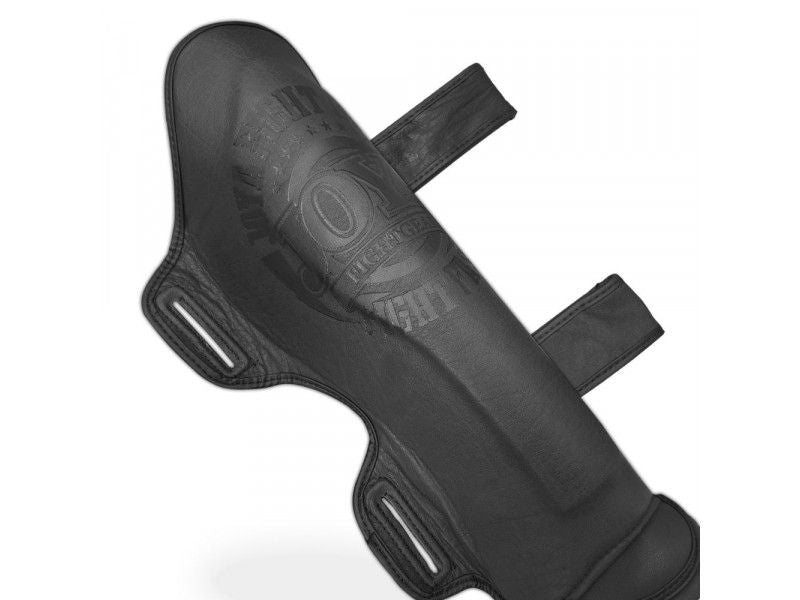 Joya Fight Fast Shin Guards Black