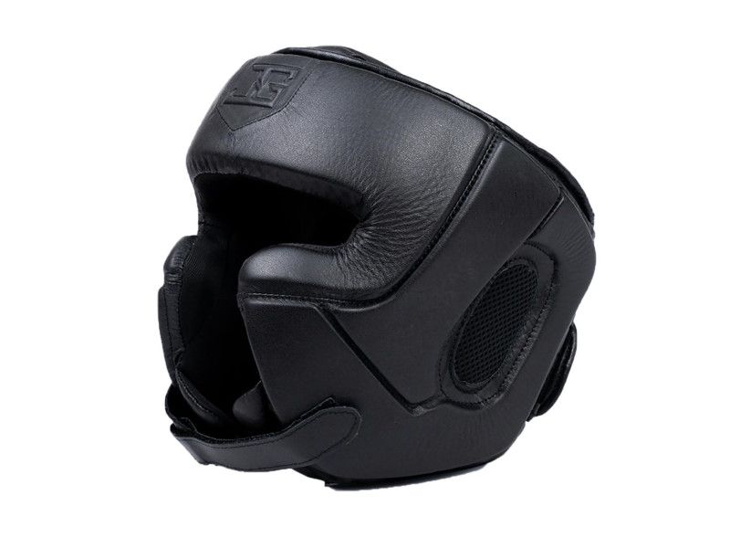 Joyagear Elite Performance Headgear Leather Black