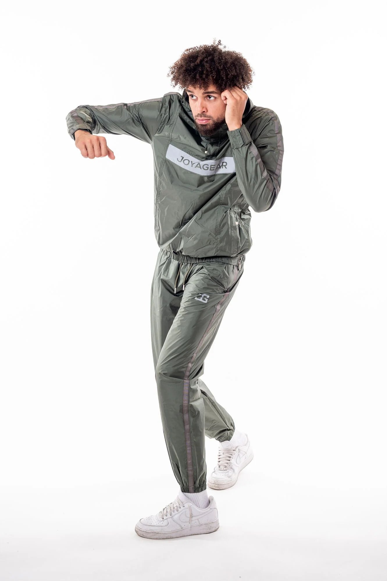 Joya Charge Sauna Suit Green