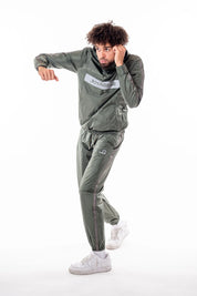 Joya Charge Sauna Suit Green