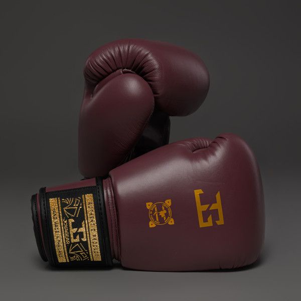 Joya SIAM Kickboxing Glove - Maroon/Black