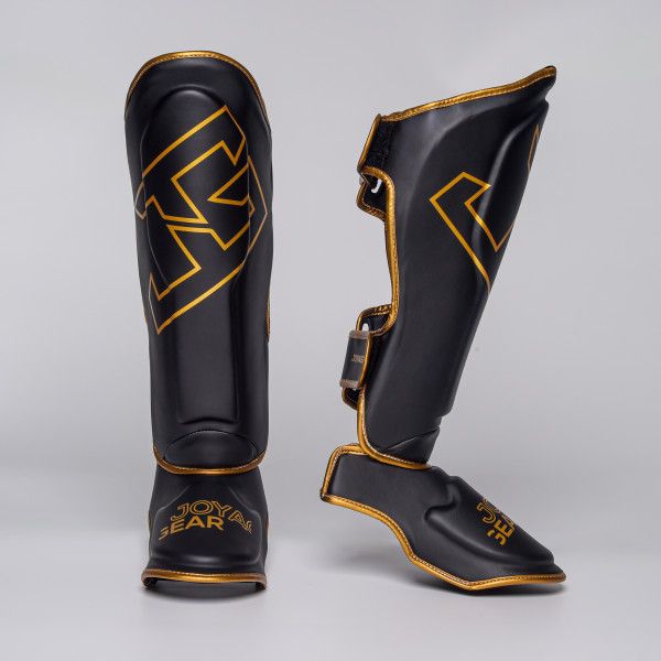 Joyagear Performance Shinguards black/gold