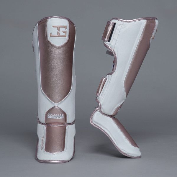Joyagear Performance Shinguards pink/white