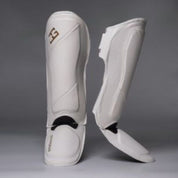 Joyagear Performance Shinguards white/gold