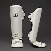 Joyagear SIAM Shinguards - white/black