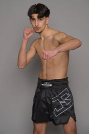 Joyagear Strike muay thai short- Black/White