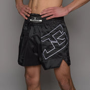 Joyagear Strike muay thai short- Black/White