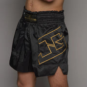 Joyagear Strike muay thai short- Black/Gold
