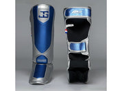 Joyagear Performance Shinguards Blue/Silver