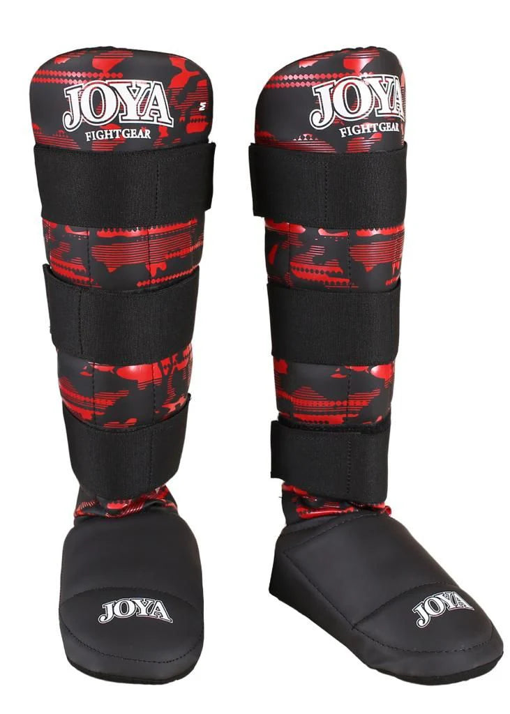 Joya V2 Shin Guards Red
