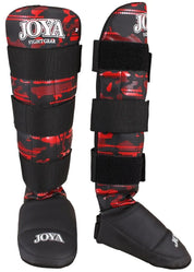 Joya V2 Shin Guards Red